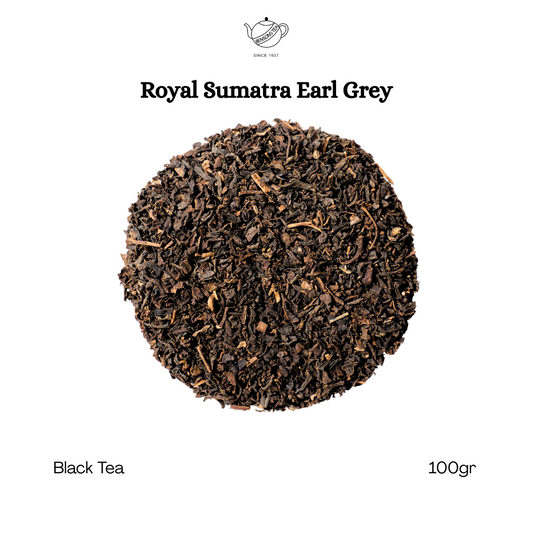 Royal Sumatra Earl Grey - Black Tea - Teh Hitam - Bensons Tea - 100gr